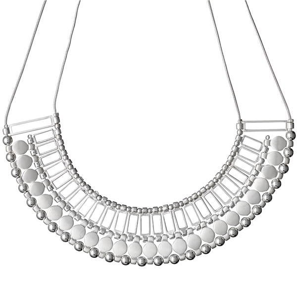 Jollification Silver Plated Necklace (Bild 1 av 2)
