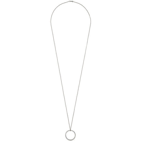 Affection Long Necklace Silver Plated (Bild 2 av 2)