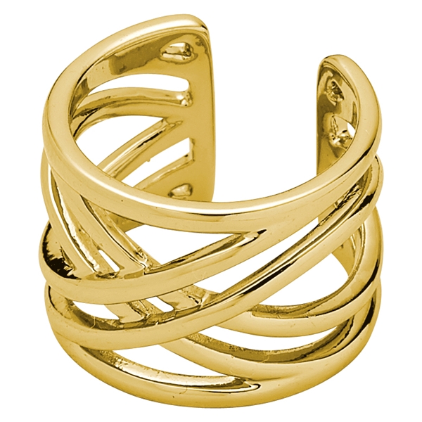 Spring Ring Gold Plated