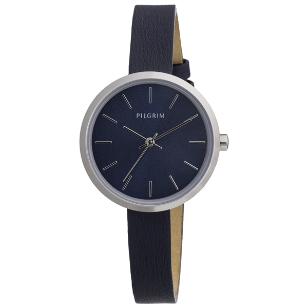Blue Leather Watch