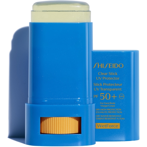 SPF 50+ Clear Stick UV Protector WetForce