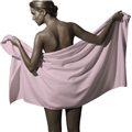 SPA Bath Towel Pink SPA Bath Towel Pink