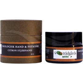 Ekologisk Hand & Fotkräm - Citron & Stjärnanis