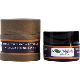Ekologisk Hand & Fotkräm  Magnolia & Rosengeranium