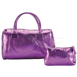 0 51160 Toiletry bag Set Purple Metallic