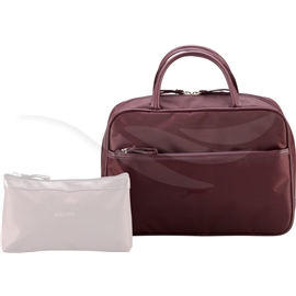 0 51177 Toiletry Bag with Handles Burgundy
