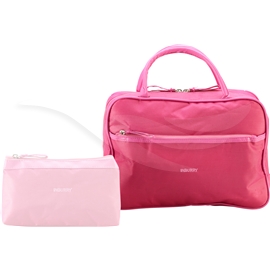 0 51178 Toiletry Bag w. Handles Cerise