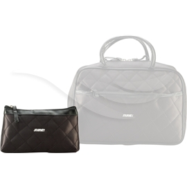 0 57516 Make Up Bag Black Plaid