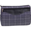 44-371 Toiletry Bag Plaid