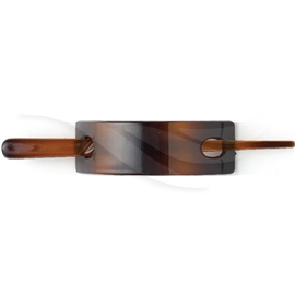 04023 Brown Pin Barette