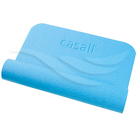 Kids yoga mat bright turquoise