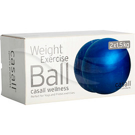 Weight exercise ball