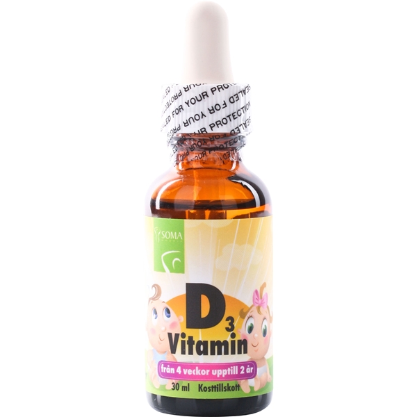 D3 vitamin barn 4 v-2 år