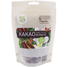 150 gram - Kakaobönor Pangoa RAW & EKO