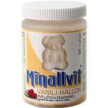 60 tabletter - Vanilj - Minallvit