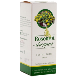 Rosenrot droppar