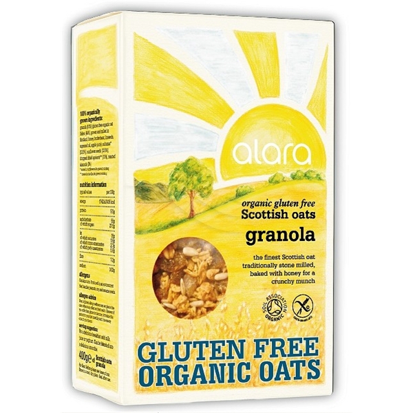 Scottish Oats Organic Gluten Free Granola