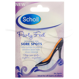 Party Feet gel Sore spots