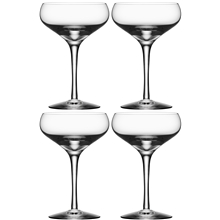 4 st/paket - More Champagne Coupe 4-pack