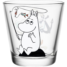 Mumin glas 1 st Mumintrollet metar 