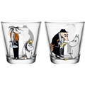 Mumin dricksglas 2-pack