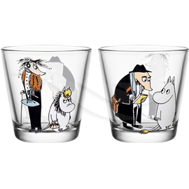 Mumin dricksglas 2-pack