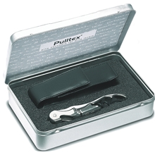 Pulltaps Classic Vinöppnare med läderfodral