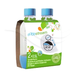 Sodastream PET-flaskor Kids 2-pack 0,5l