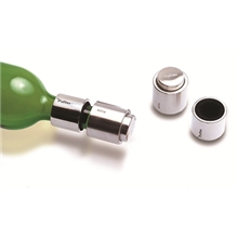 Stopper och droppring, Vinflaska
