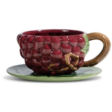 Cup and plate Grape