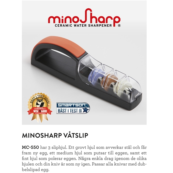 MinoSharp MC550 - Våtslip (Bild 4 av 4)