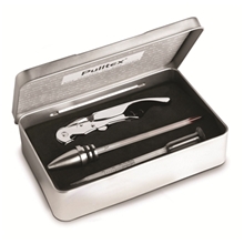 Vintillbehör Wine Set Pullparrot Crome