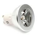 LED GU10 1W 230V kallvit