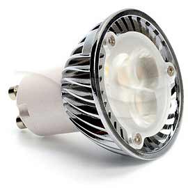 Dimbar LED GU10 3X1W 230V varmvit