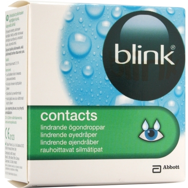Blink Contacts Eye Drops 1x20 pc (Bild 2 av 2)