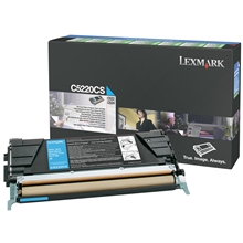  Lexmark Returntoner cyan 00C5220CS