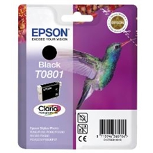  Epson Ink TO801 Black C13T08014010