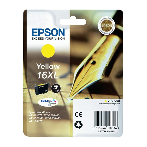 Epson 16XL Yellow