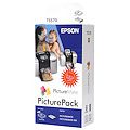 Epson PicturePack, 6-Color Photo Ink Cartridges & Photo Paper 10 x 15 cm, 135 st C13T557040BH