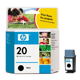 HP Ink No 20 Black (28ml)