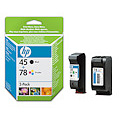  HP Ink No 45 + No 78 Tricolour 2-pack SA308AE