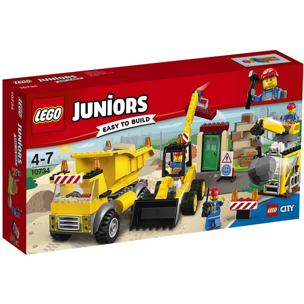 10734 LEGO Juniors Rivningsplats (Bild 1 av 5)