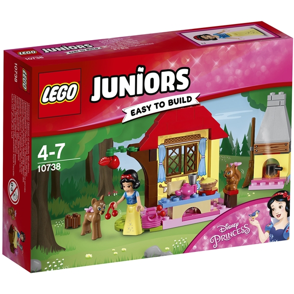 10738 LEGO Juniors Snövits Stuga i Skogen (Bild 1 av 7)