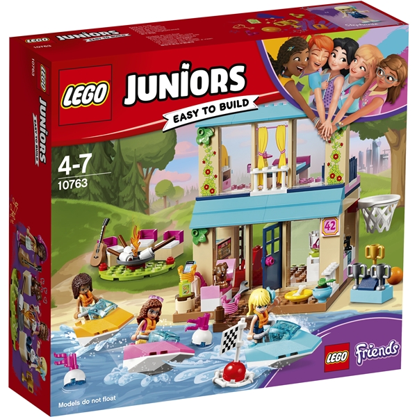 10763 LEGO Juniors Stephanies strandhus (Bild 1 av 6)