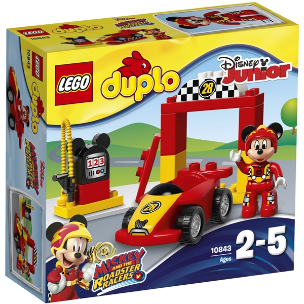 10843 LEGO DUPLO Musses Racerbil (Bild 1 av 7)