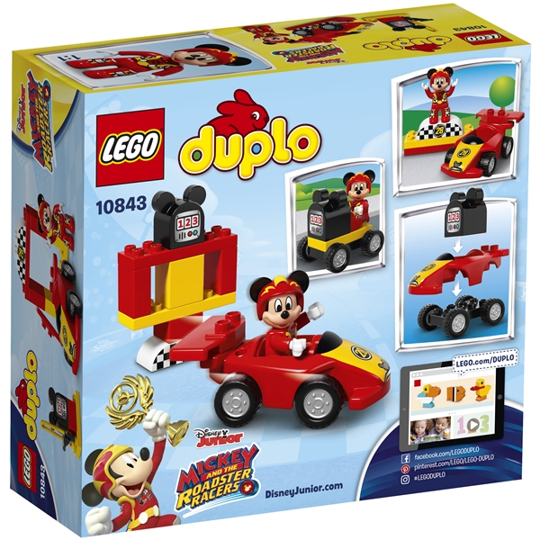 10843 LEGO DUPLO Musses Racerbil (Bild 2 av 7)