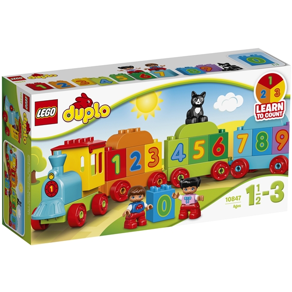 10847 LEGO DUPLO Siffertåg (Bild 1 av 7)
