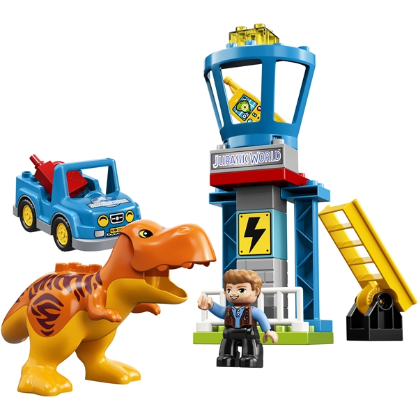 10880 LEGO DUPLO Jurassic World TRex Torn (Bild 3 av 5)