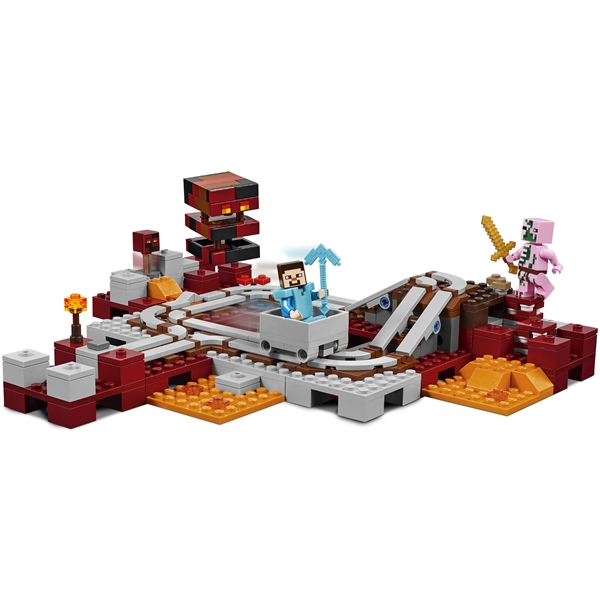 21130 LEGO Minecraft Järnvägen i The Nether (Bild 5 av 7)