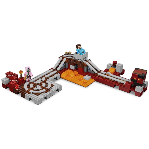 21130 LEGO Minecraft Järnvägen i The Nether (Bild 7 av 7)